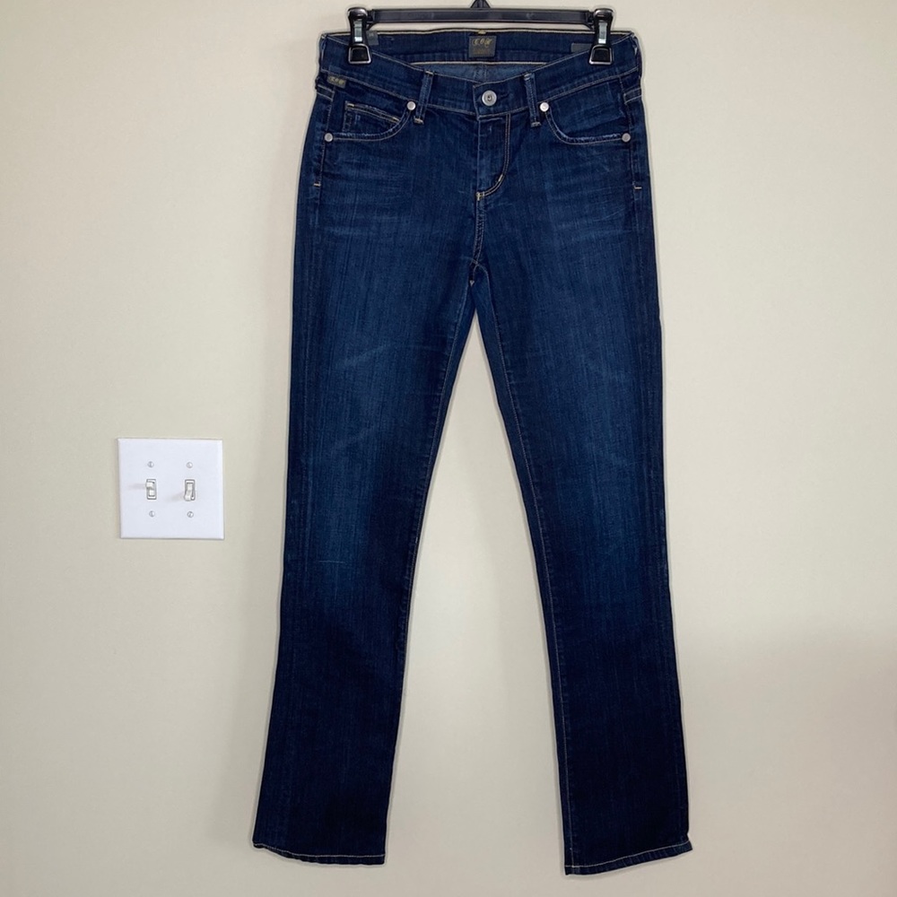 Citizens of Humanity Ava Low Rise Straight Leg Jean, Size 25.